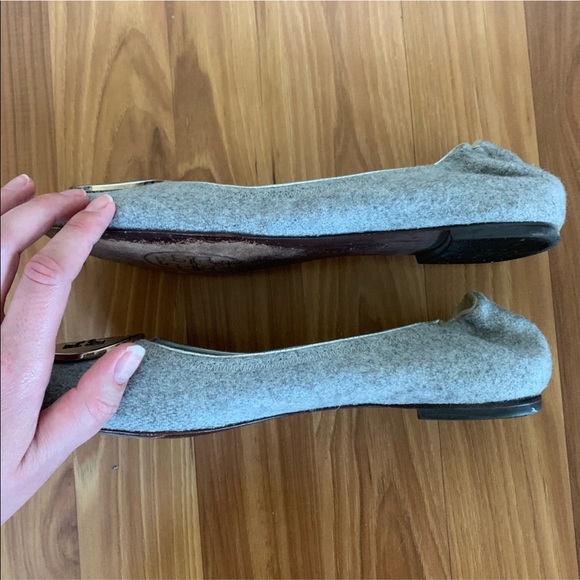 Tory Burch felt wool Reva flats - Picture 8 of 8